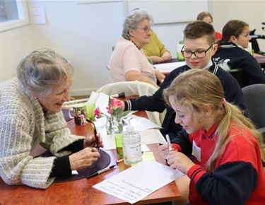 Intergenerational Activity at Tinternvale - Jeanne Husband