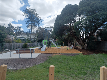 Munro Street Reserve playground renewal