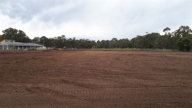Silcock Reserve playing fields reconstruction