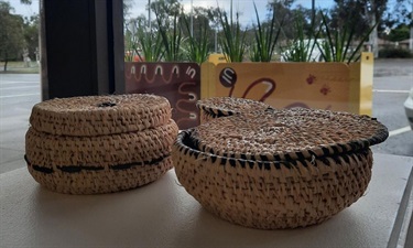 Dancing with Creation - waved baskets