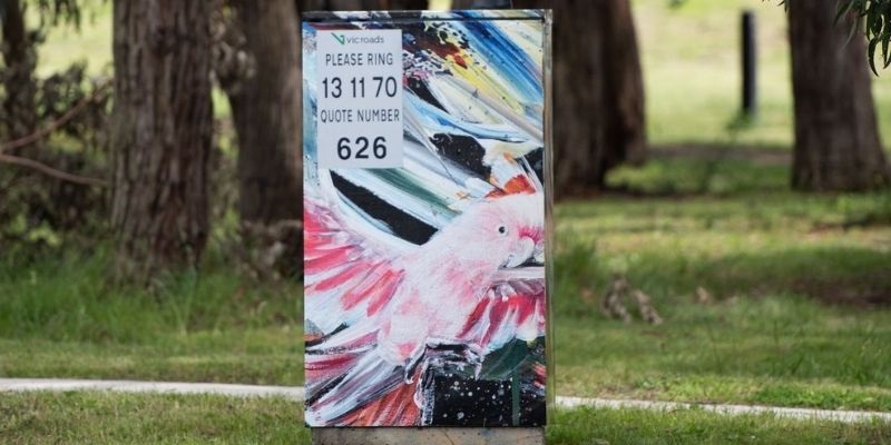 Hsin-Lin ‘Capturing Freedom Pink Cockatoo’ 2021
