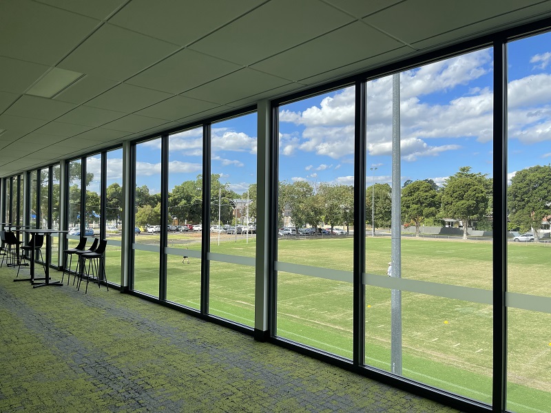 The large windows provide unobstructed views of the field.JPG