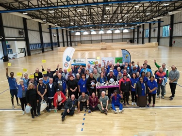 Walking football - launch