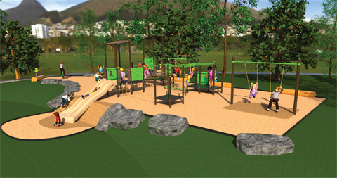 San Martin playspace proposed design concept