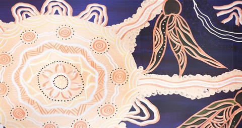 Marrup Biik - Spirit Land by Simone Thomson (Wurundjeri Yorta Yorta)