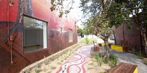 Ringwood East laneway project banner