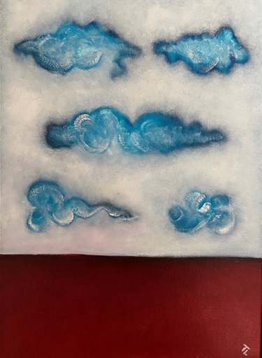 The clouds are here but I'm not in the sky by Tanya Loh
