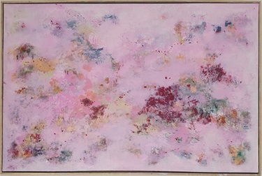Peace created from embrace by Wi Sook Kim
