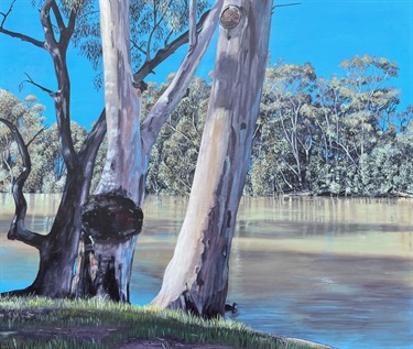 The light of the Murray in Swan Hill by Margaret Krajnc