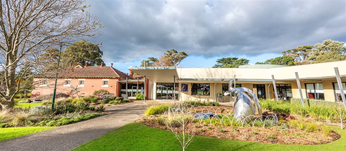 Front gardens at Maroondah Federation Estate