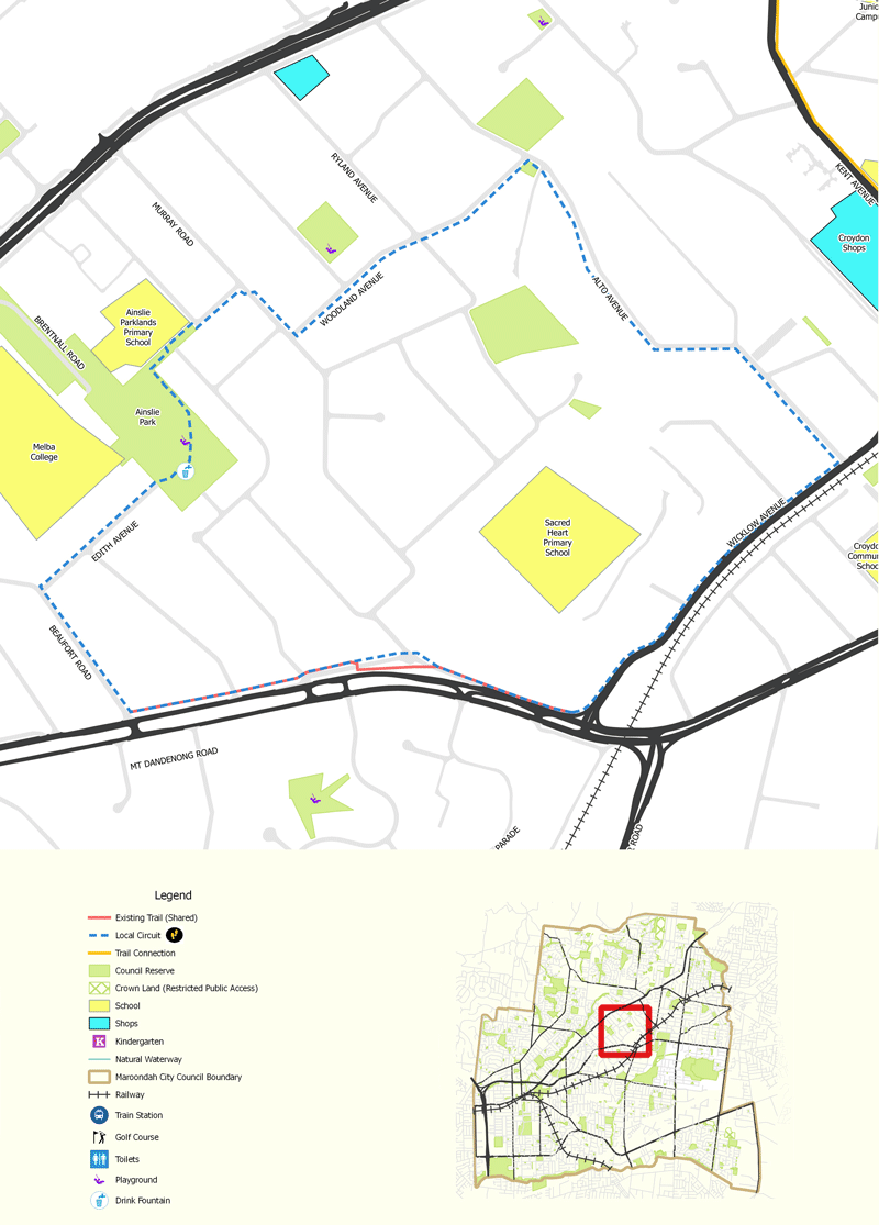 Ainslie walking route.gif