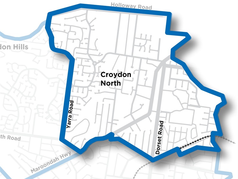 Map of Barngeong Ward