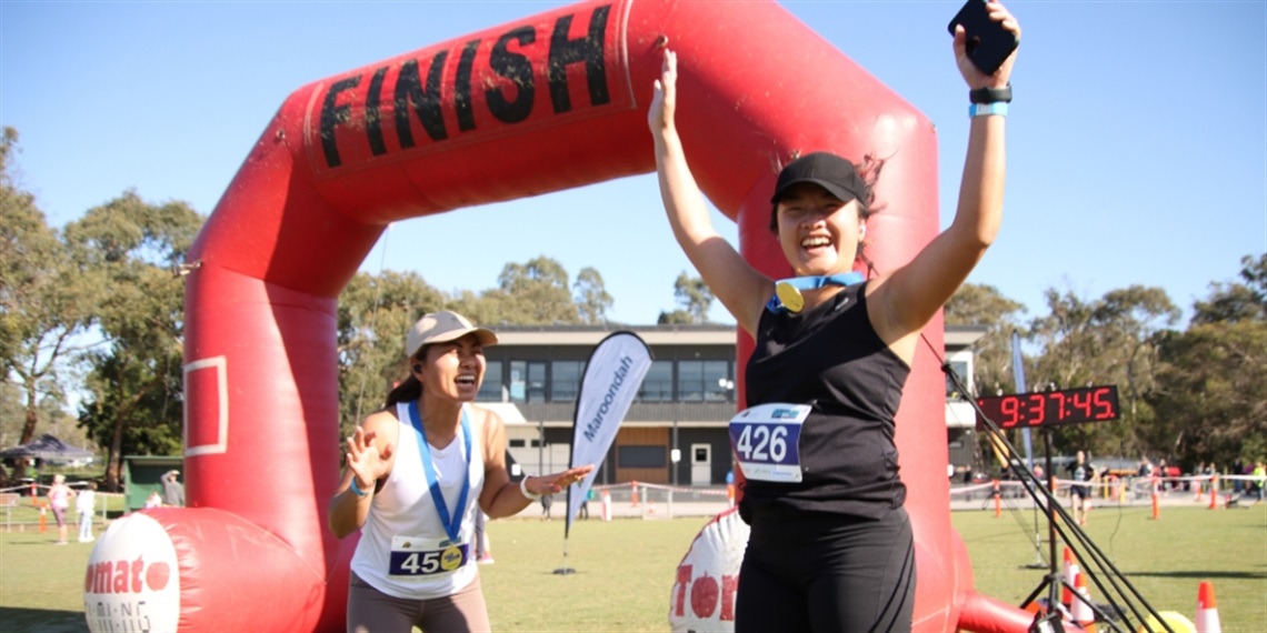 Finishing Run Maroondah 2024