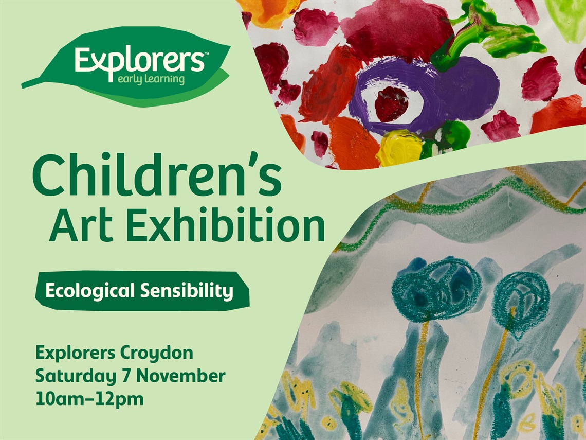 Children's Art Exhibition at Explorers Croydon